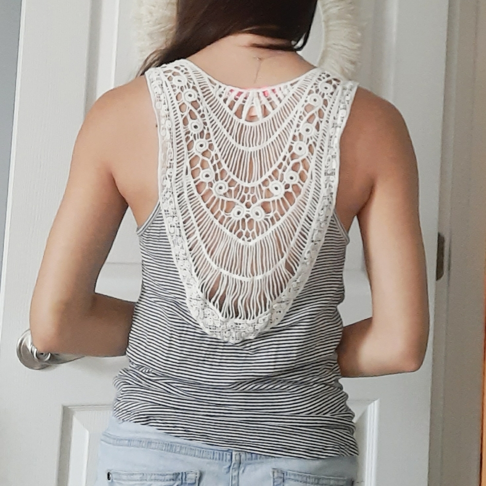 Boho Striped Tank